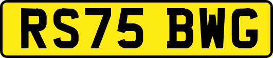 RS75BWG