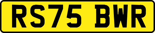 RS75BWR