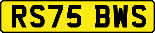 RS75BWS