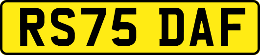 RS75DAF