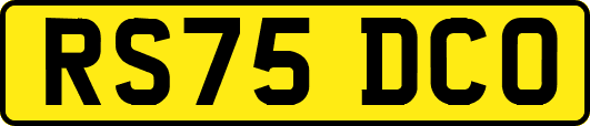 RS75DCO