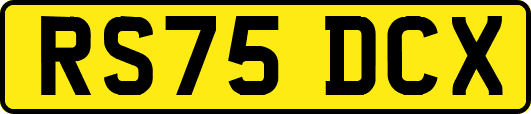 RS75DCX