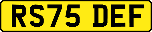 RS75DEF