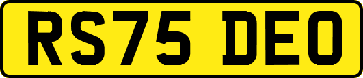 RS75DEO