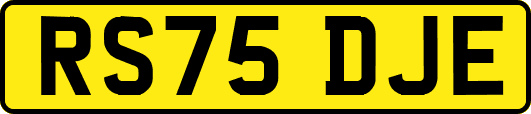 RS75DJE