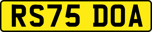 RS75DOA