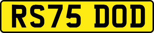 RS75DOD