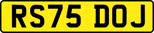 RS75DOJ