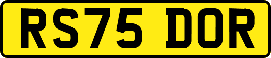 RS75DOR