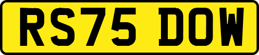 RS75DOW