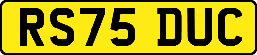 RS75DUC