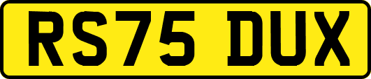 RS75DUX