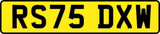 RS75DXW