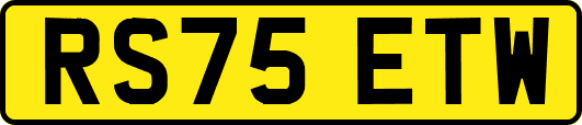 RS75ETW