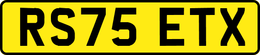RS75ETX