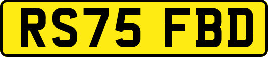 RS75FBD