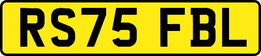 RS75FBL
