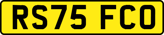 RS75FCO