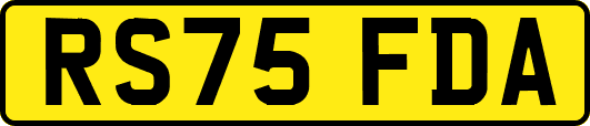 RS75FDA