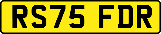 RS75FDR