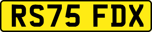 RS75FDX