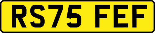RS75FEF