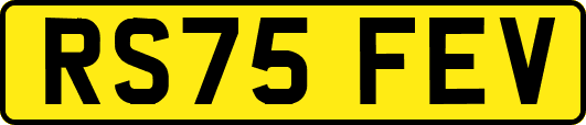 RS75FEV
