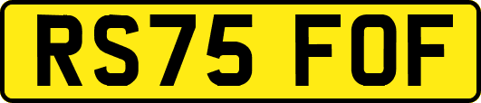 RS75FOF