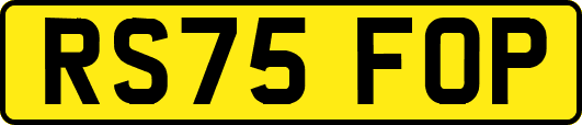 RS75FOP