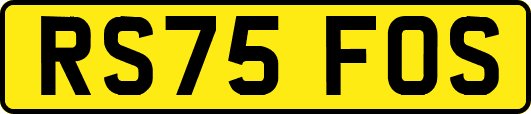 RS75FOS
