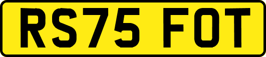 RS75FOT