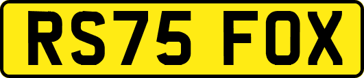RS75FOX