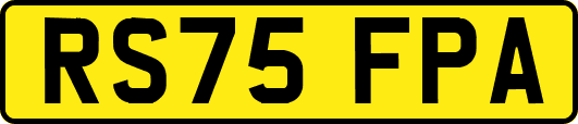 RS75FPA