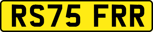 RS75FRR