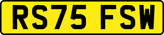 RS75FSW