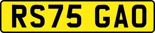 RS75GAO