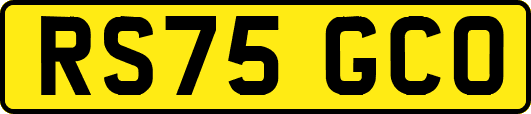 RS75GCO