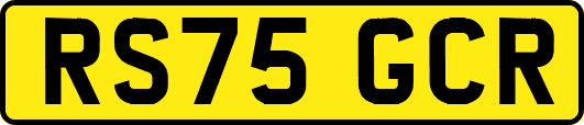 RS75GCR