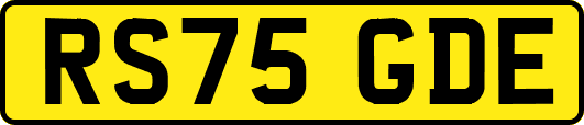 RS75GDE