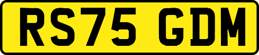 RS75GDM