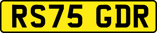 RS75GDR