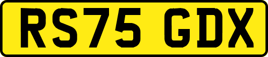 RS75GDX