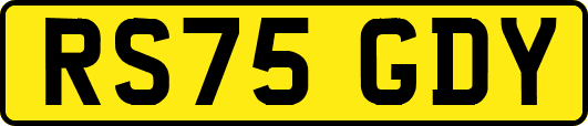 RS75GDY
