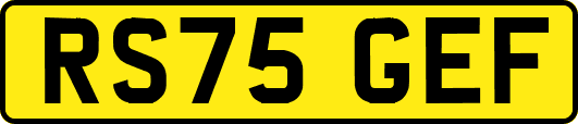 RS75GEF