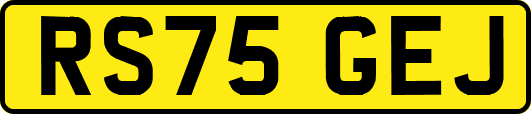 RS75GEJ