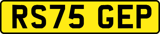 RS75GEP