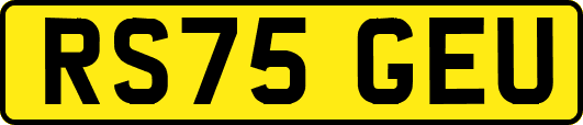 RS75GEU
