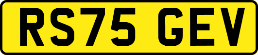 RS75GEV