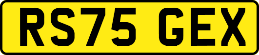 RS75GEX