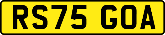 RS75GOA